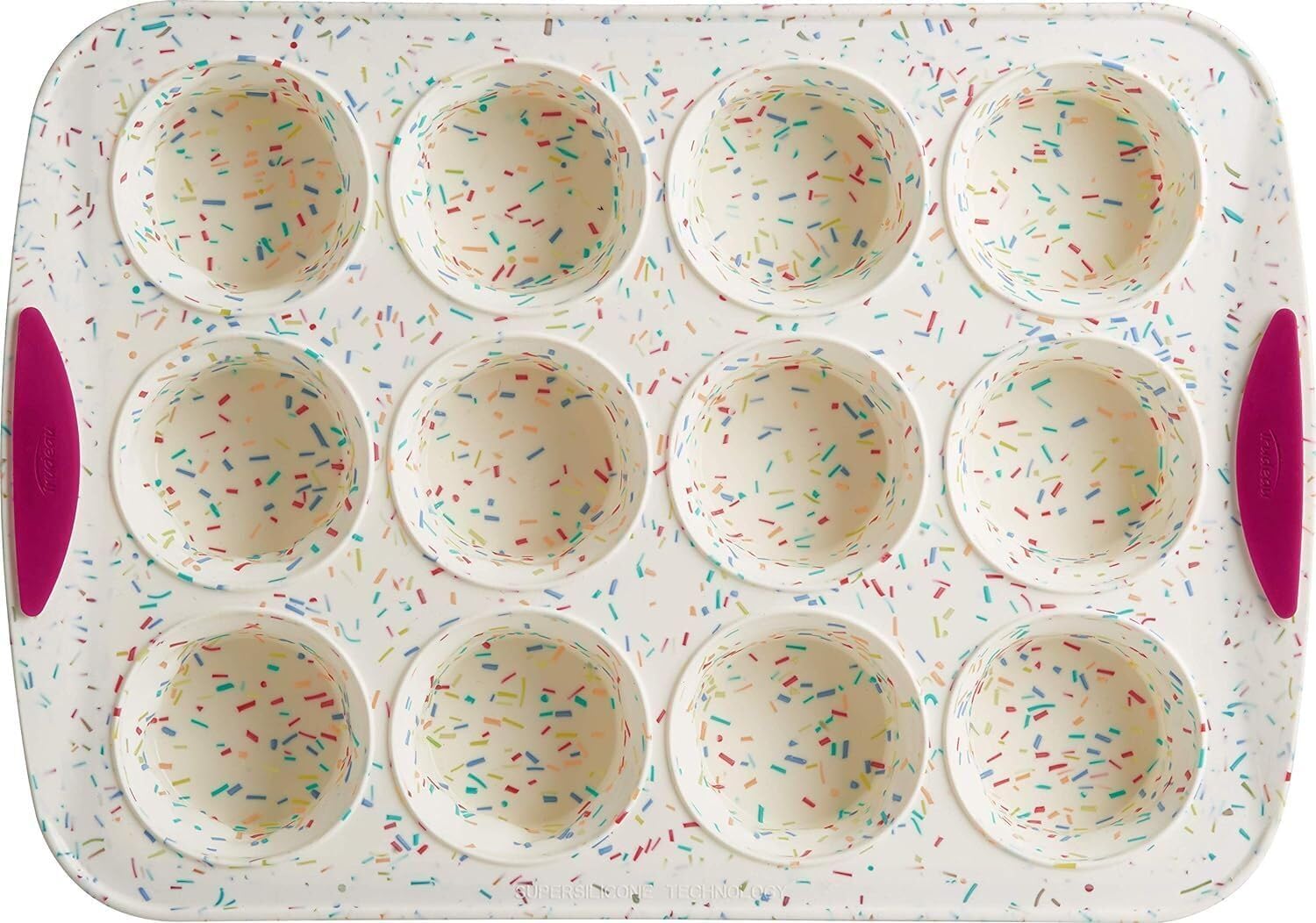 Silicone 12-Cavity Muffin Mold S4812