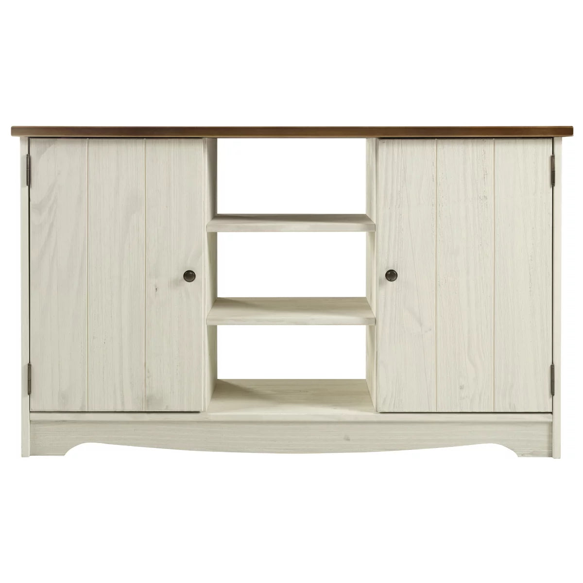 CADB920 Wood Buffet Sideboard White Distressed S691