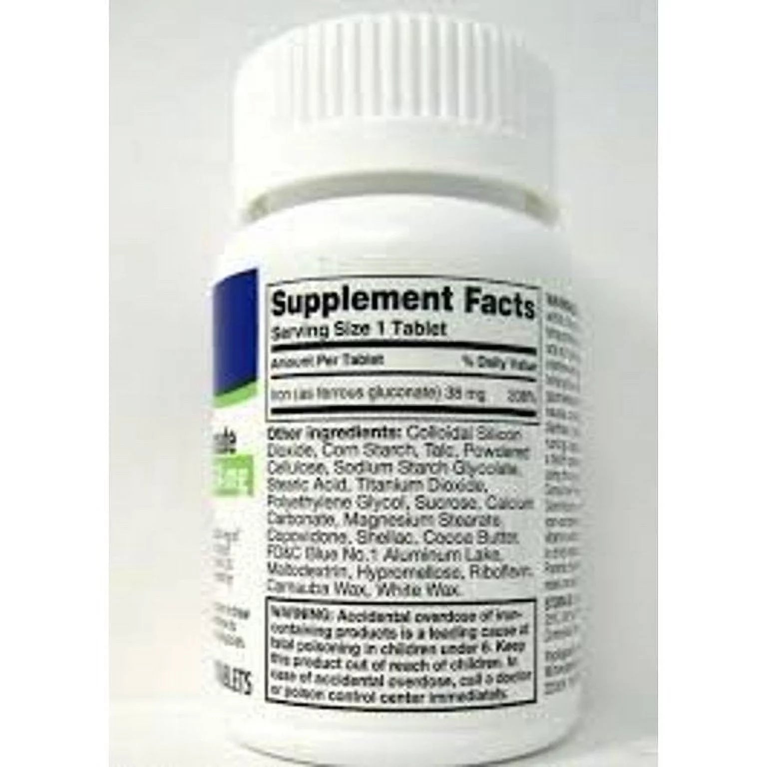 Perrigo Ferrous Gluconate Tablets 324 mg, 100 Count (Pack of 6) W104547