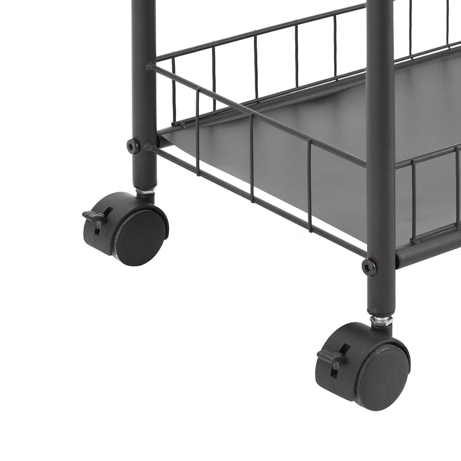 Holaki 6-Tier Slim Rolling Storage Cart with Wheels, Metal Wire Shelving Rack I4076