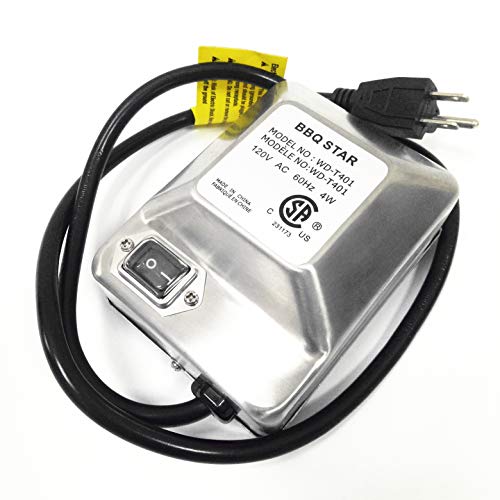 Grill BBQ AC Rotisserie Motor Replacement Stainless Steel 4 Watt 40 lb. Load 36-inch long