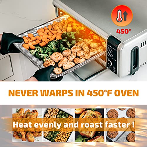 Replacement Air Fryer Basket for Ninja Foodi DT251 DT201, Stainless Steel G8368