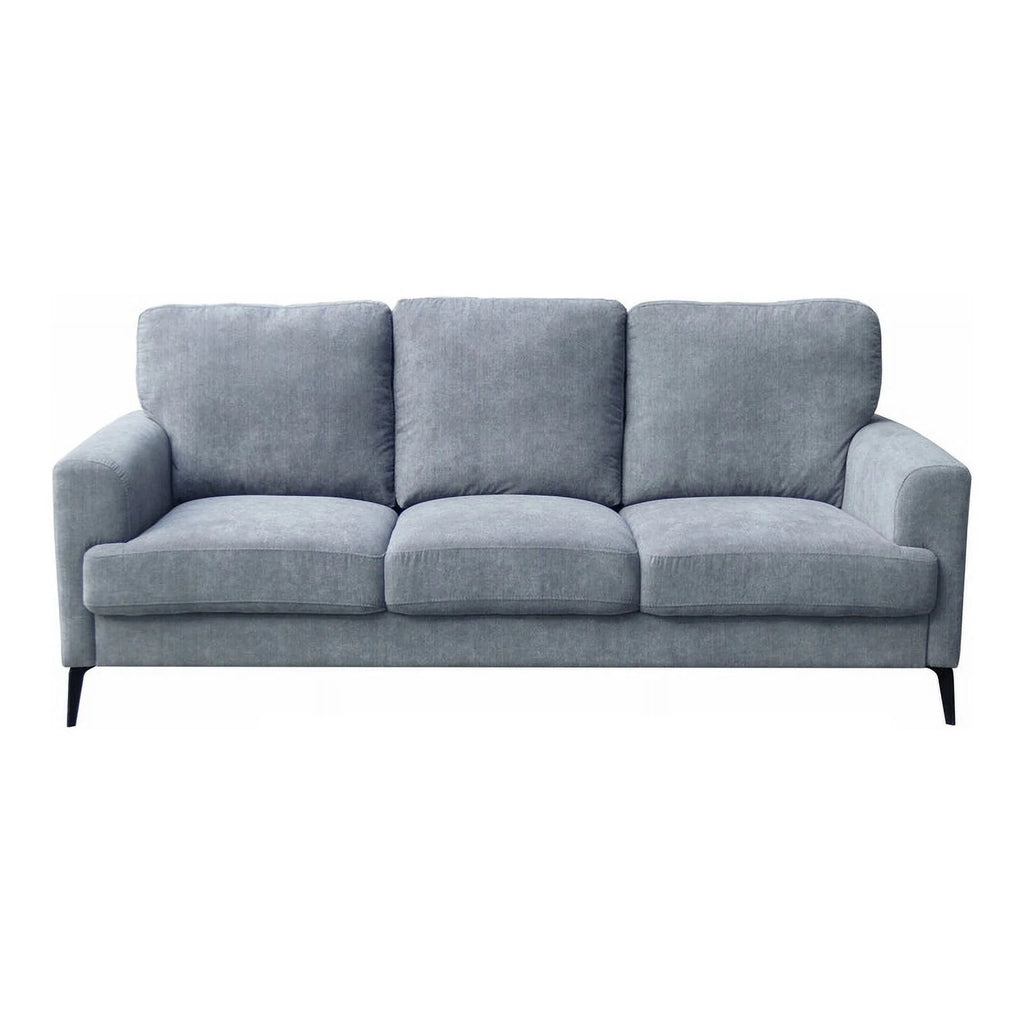 Pemberly Row Gray Chenille Sofa Loveseat Chair Set Z8818