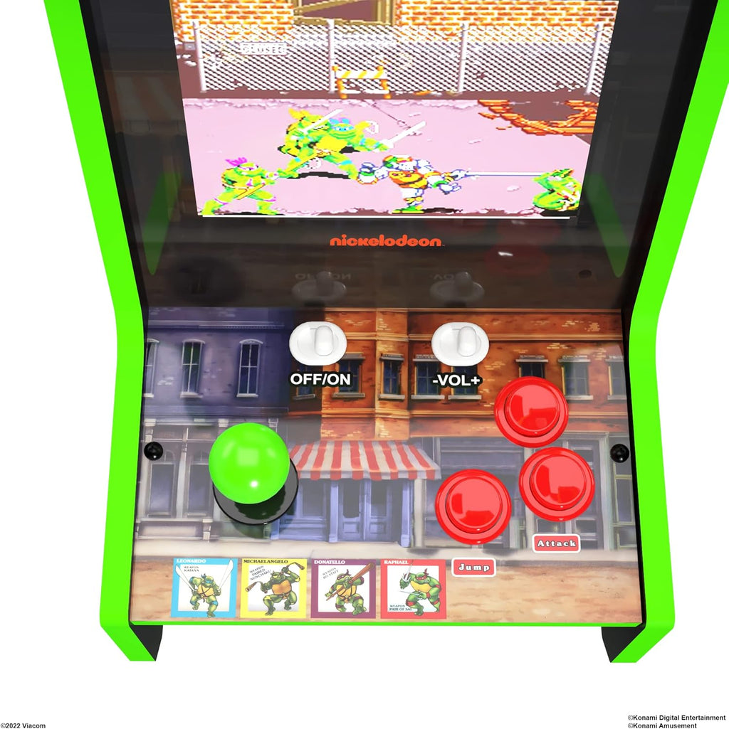 Arcade1UP Teenage Mutant Ninja Turtles Countercade 2-in-1 Arcade Machine J881148
