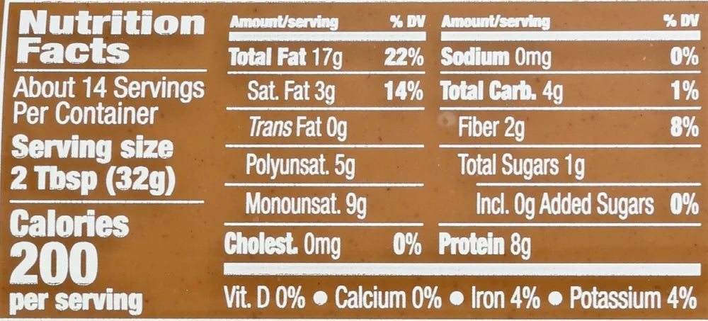 MaraNatha Organic Creamy Peanut Butter Spread, 16 oz Pack of 6 S7696
