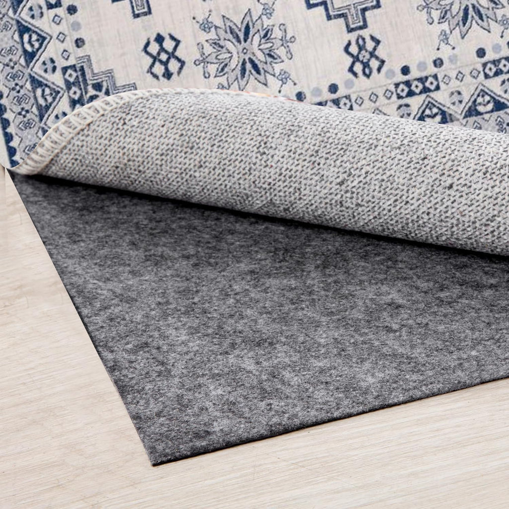 Waterproof Non-Slip Rug Pad 5x7 ft for Hardwood Floors A2412