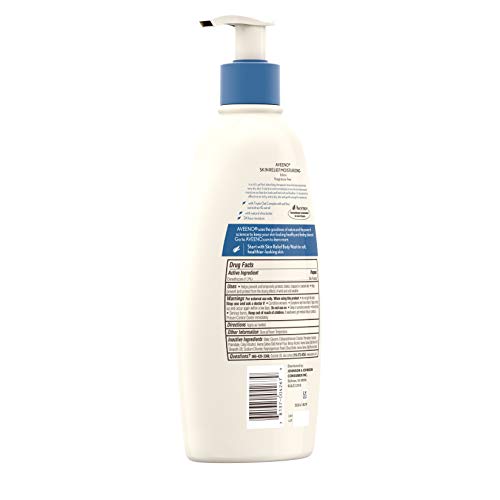 Aveeno Skin Relief 24-Hour Moisturizing Lotion for Sensitive Skin, Unscented, 18 fl. oz (Pack of 2) M64806