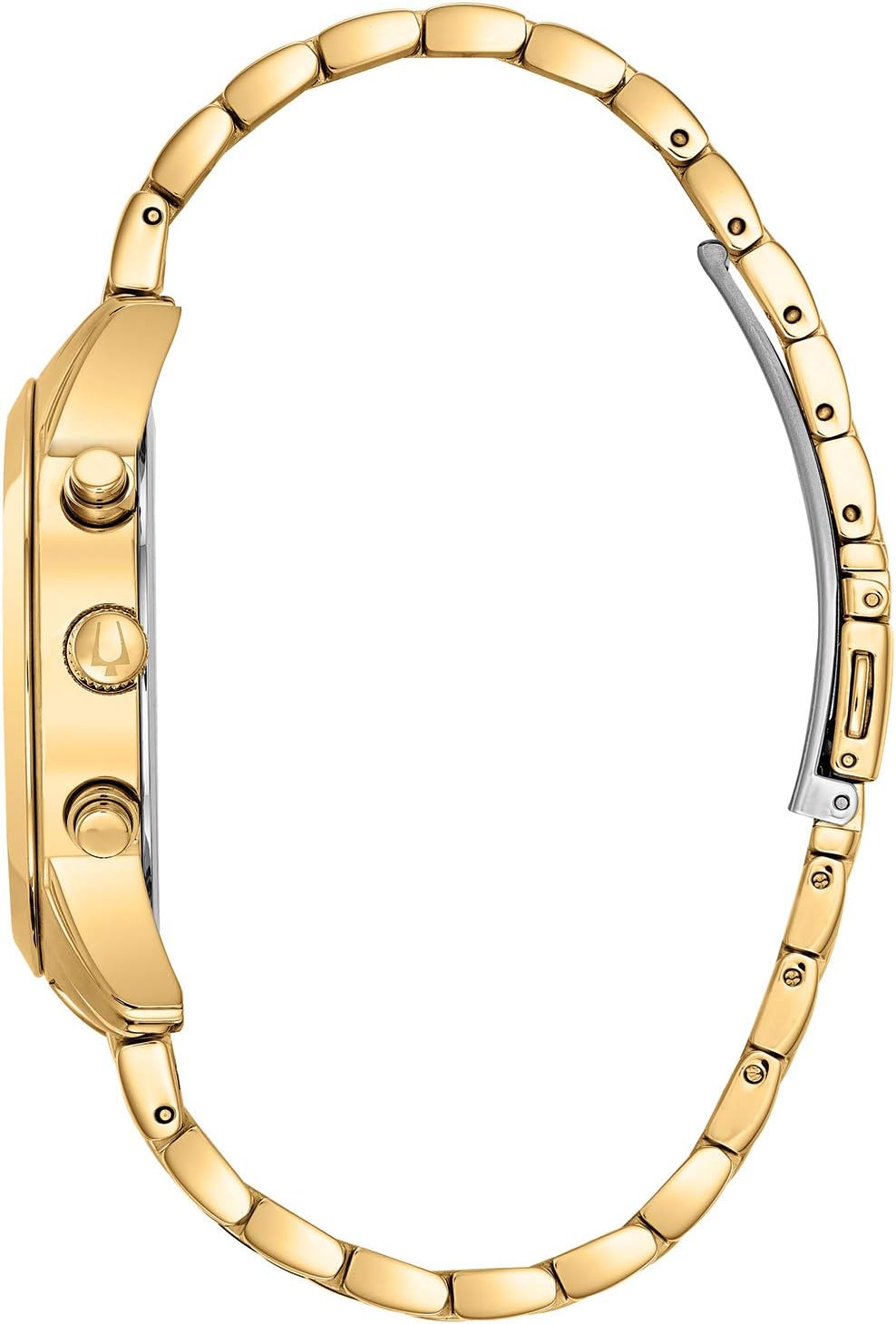 Bulova Men's Classic Gold Tone Stainless Steel Chronograph Watch P9317