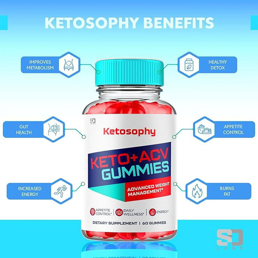 Ketosophy ACV Keto Gummies, 60 Count L27376