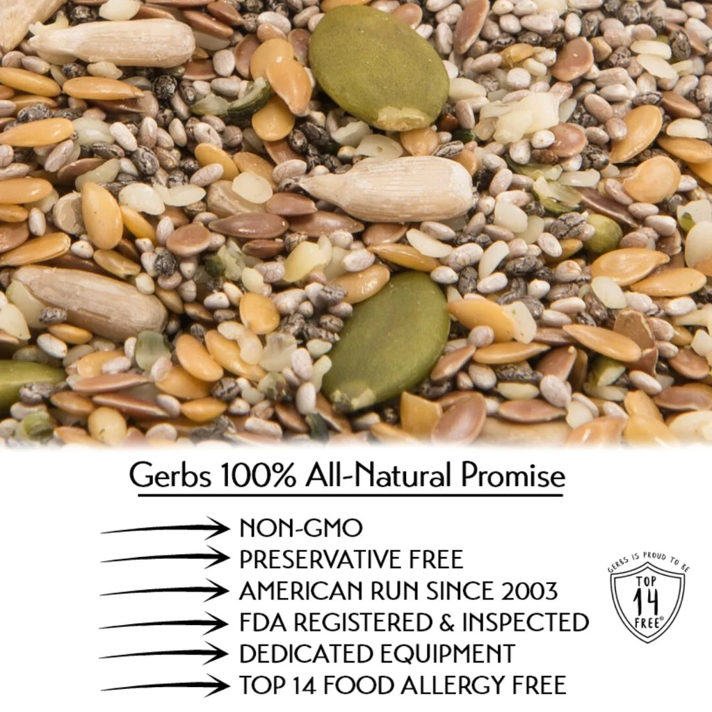 GERBS Dried Fruit Seed Salad Trail Snack Mixes, Allergy Free, Vegan J548575