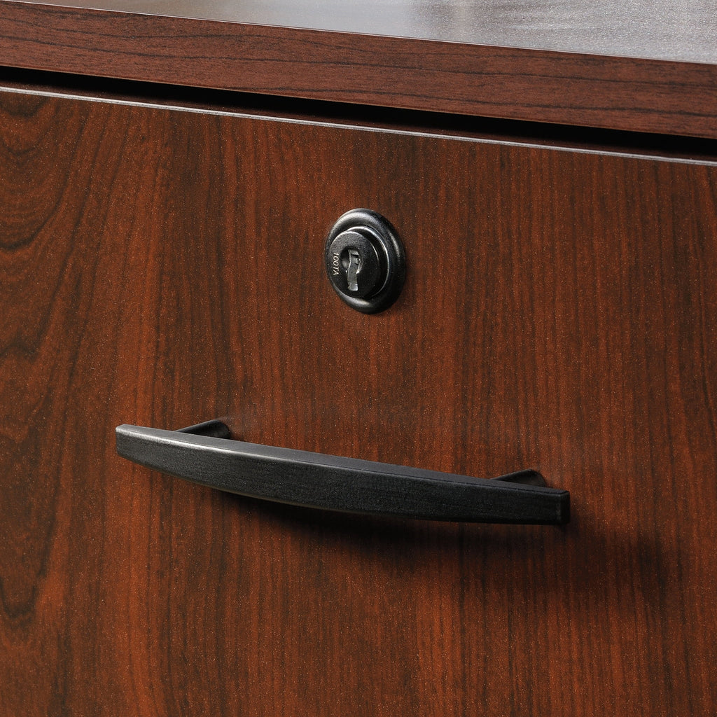 Sauder Via Engineered Wood File Cabinet, Classic Cherry Finish K10652
