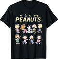Peanuts Snoopy and friends dancing,Short Sleeve T-Shirt