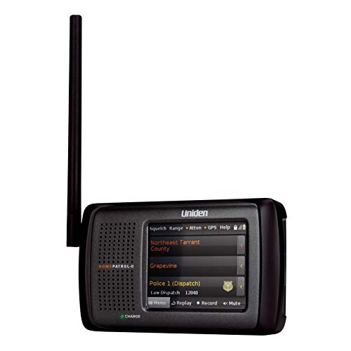 Uniden HomePatrol-2 Color Touchscreen Scanner with TrunkTracker and APCO P25 T949
