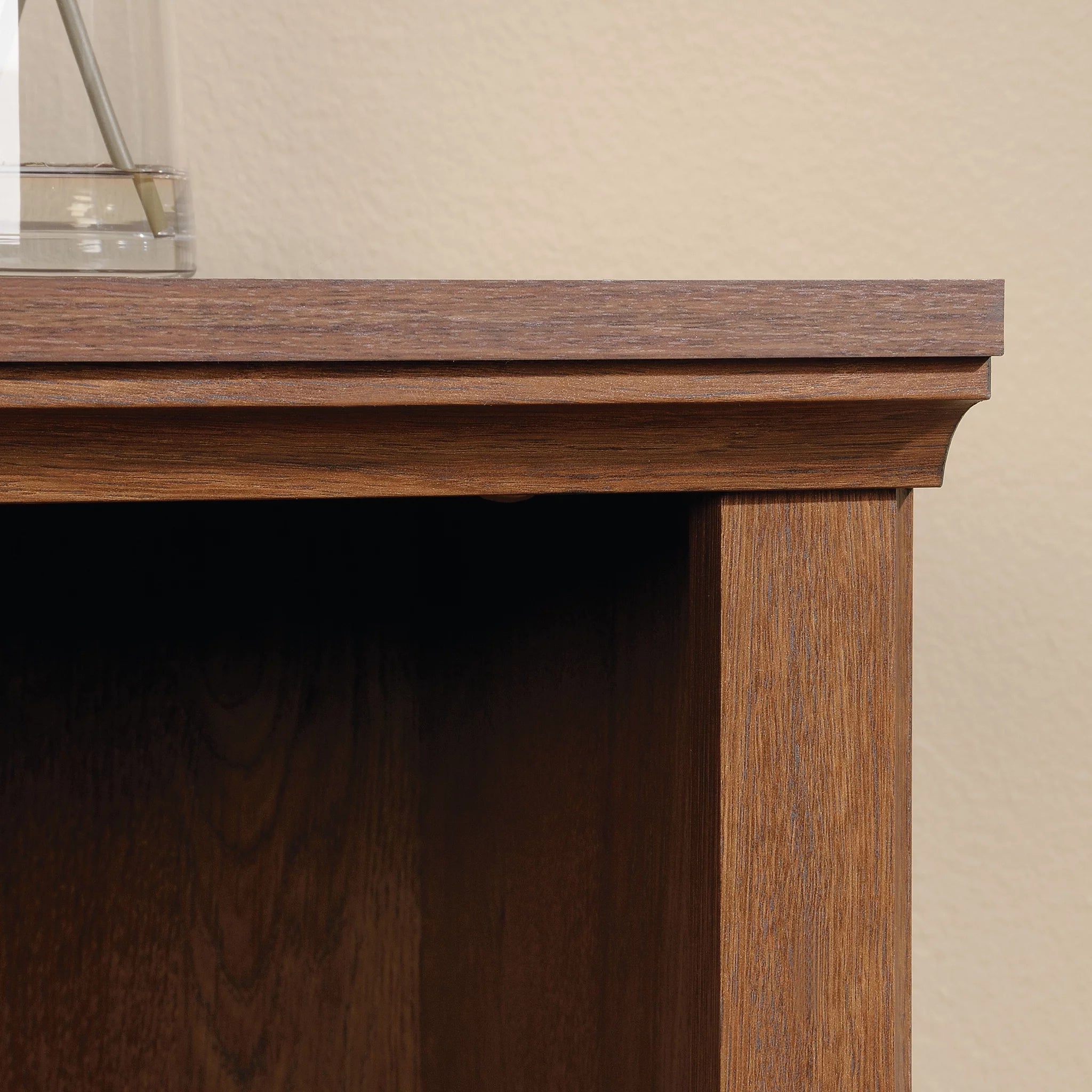 Sauder Select 2-Shelf Bookcase, Oiled Oak N9379