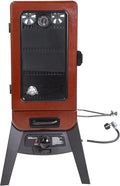 Pit Boss Grills PBV3G1 Vertical Smoker, Red Hammertone 684 sq inches (pack of 1)