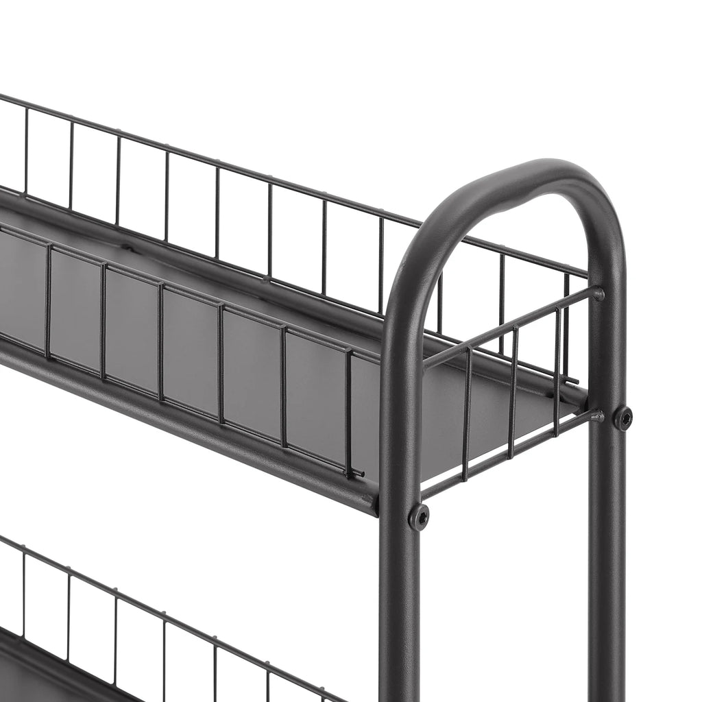 Holaki 6-Tier Slim Rolling Storage Cart with Wheels, Metal Wire Shelving Rack I4076