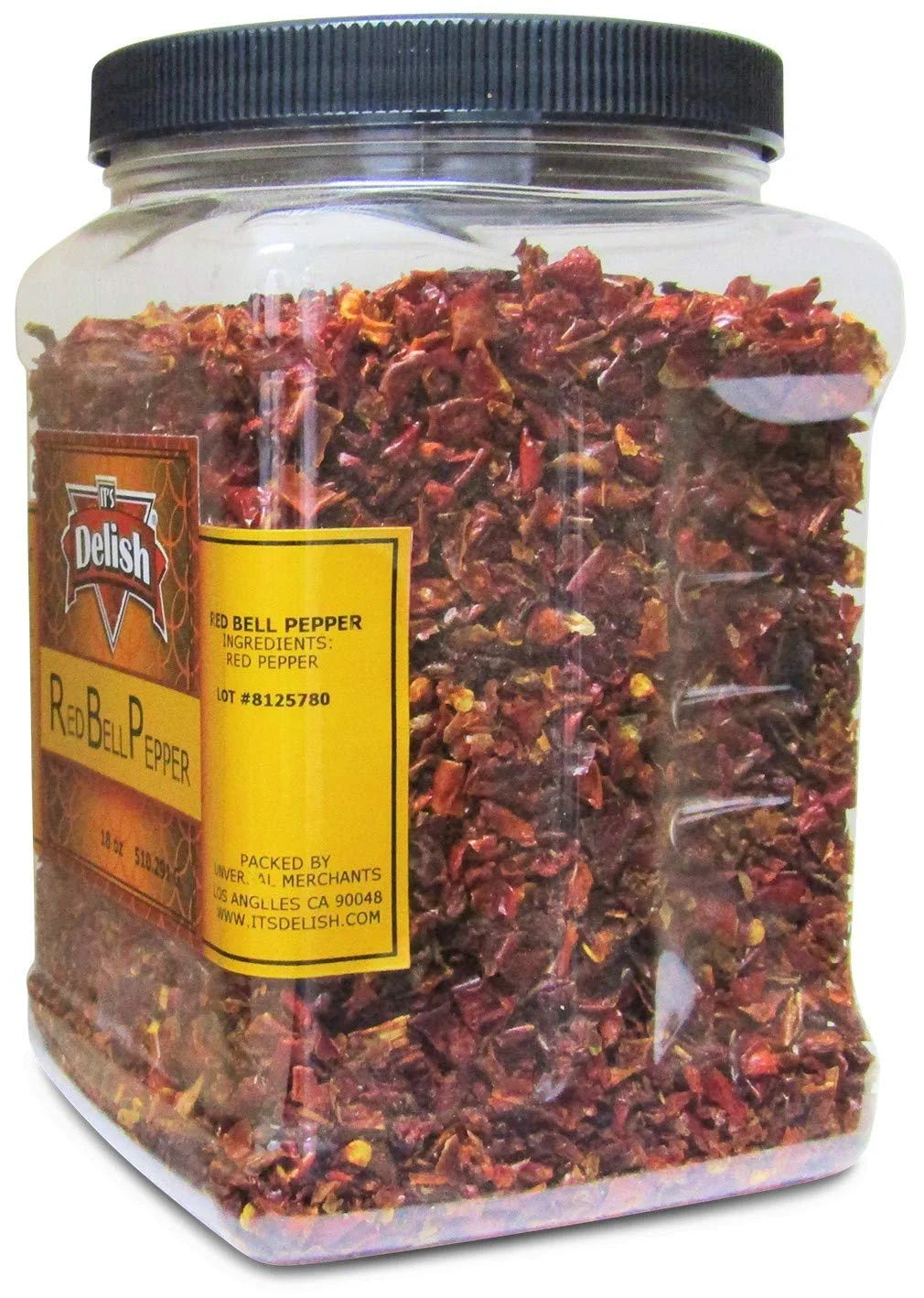 Dehydrated Dried Red Bell Pepper by It's Delish - 18 Oz N82742