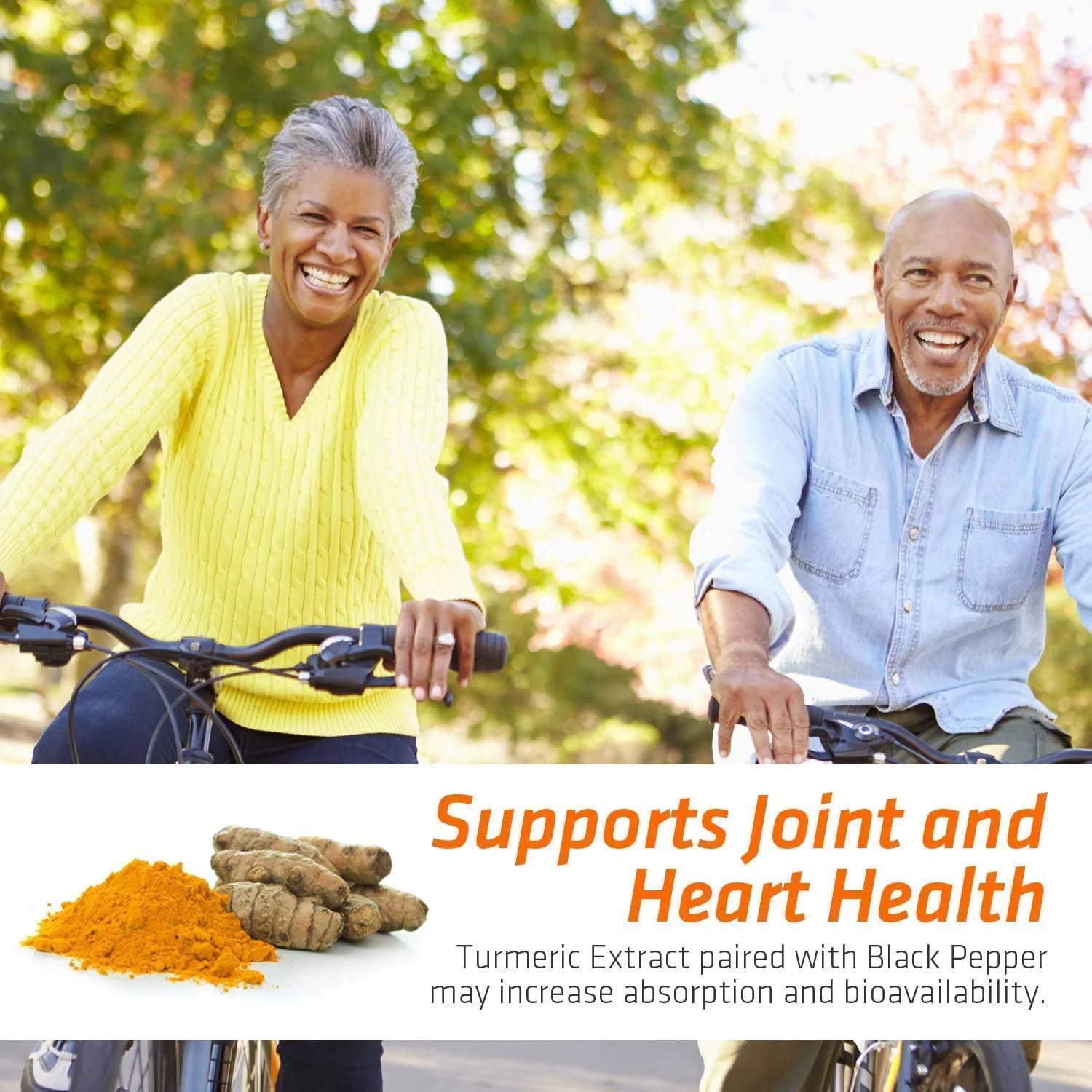 Turmeric Curcumin with BioPerine 1950mg, 95% Curcuminoids, Black Pepper, Non-GMO, 180 Capsules O183