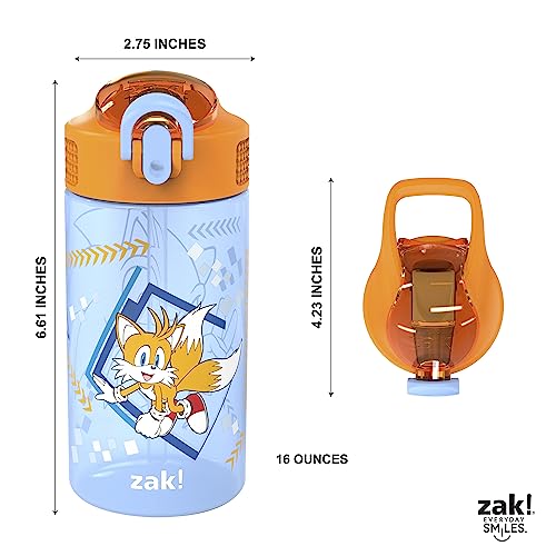 Zak Designs CoComelon Kids Water Bottle with Spout Cover, 16 oz, Pack of 2 O211554