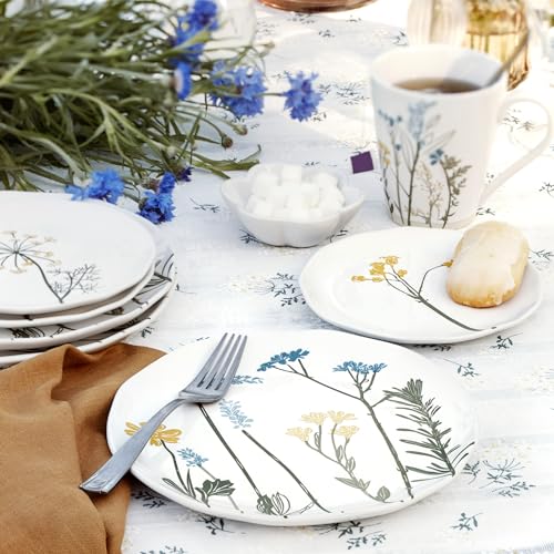 Lenox Wildflowers 12-Piece Dinnerware Set, White K9958