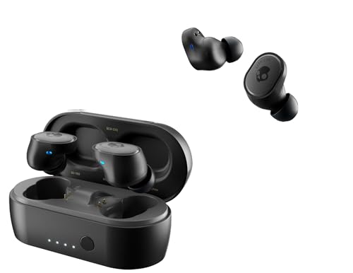 Skullcandy Sesh Evo True Wireless Earbuds with Charging Case, True Black V8463