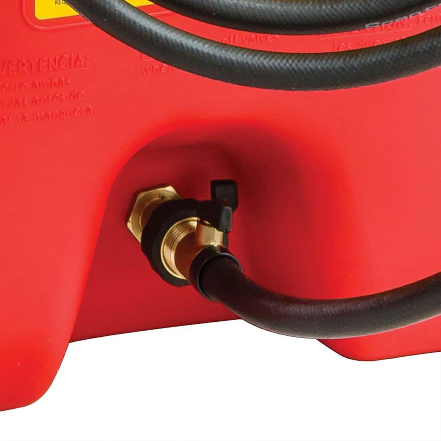 Scepter 14 Gallon Portable Gas Fuel Tank Container with Siphon Pump, 2 Pack, Red M895004