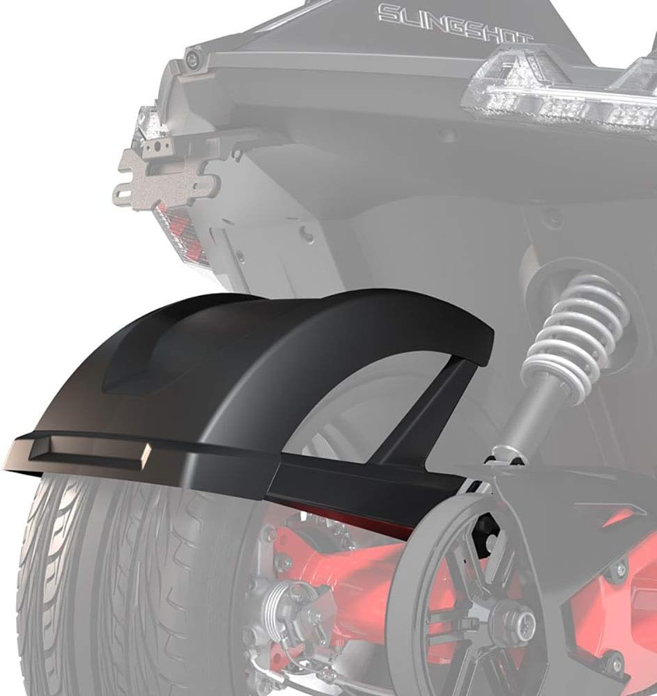 Polaris Stealth Black Rear Fender 305mm for Slingshot SL R GT C72081