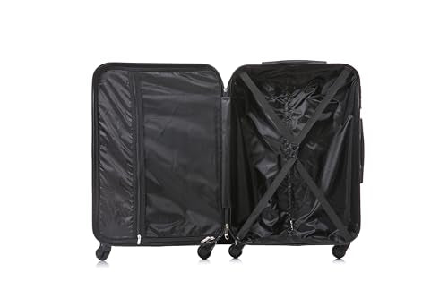 Luggage Set 3 Piece Hard Suitcase with Spinner Wheels and TSA Lock, Rose Gold E924823