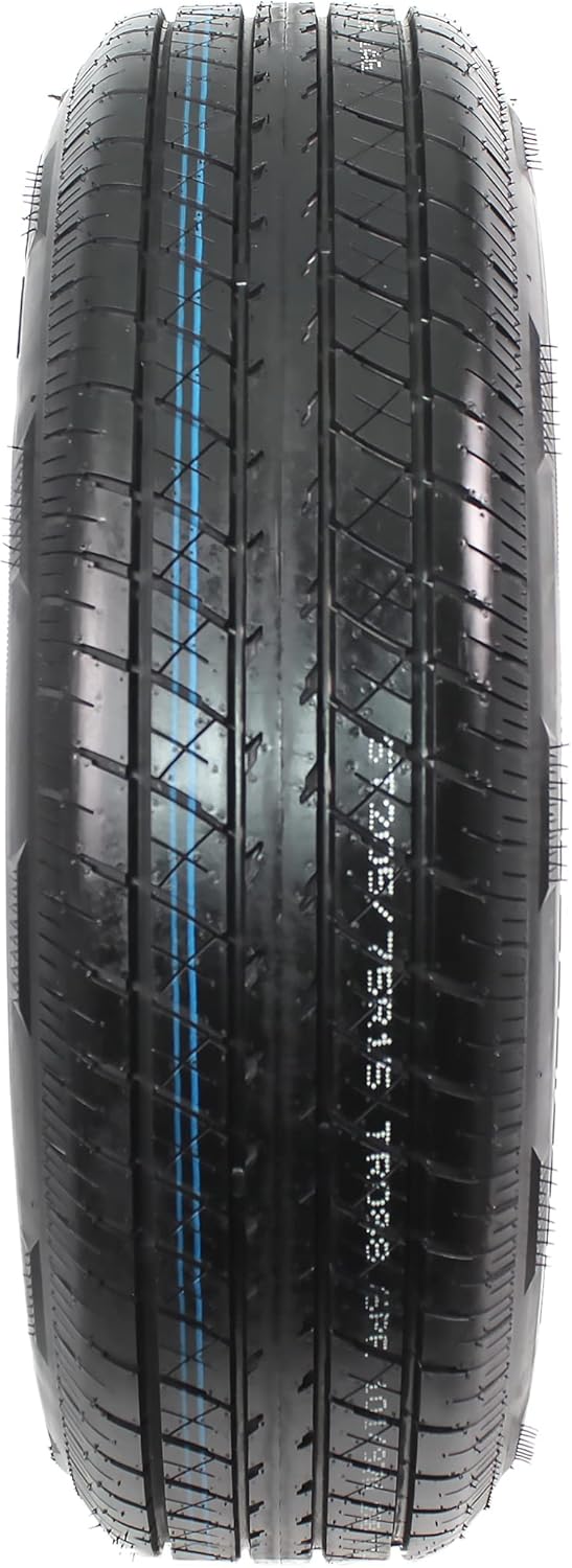 Radial Trailer Tire on Rim ST205/75R15 5 Lug Wheel X287
