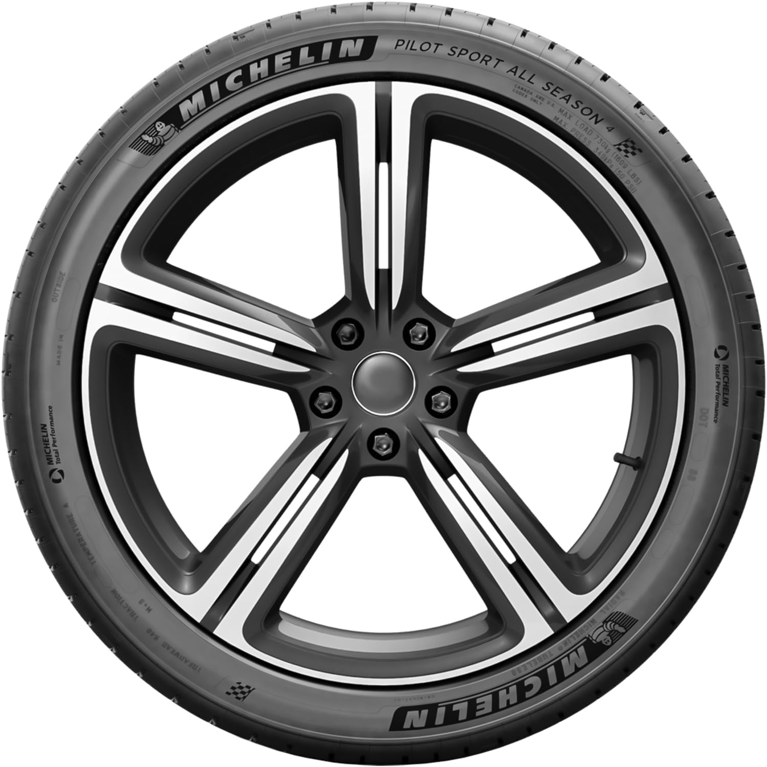 Michelin Pilot Sport All Season 4 265/30ZR20 94Y XL Tire E866