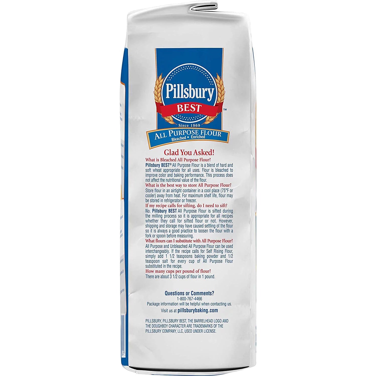 Pillsbury All Purpose Flour, 5 lb G509
