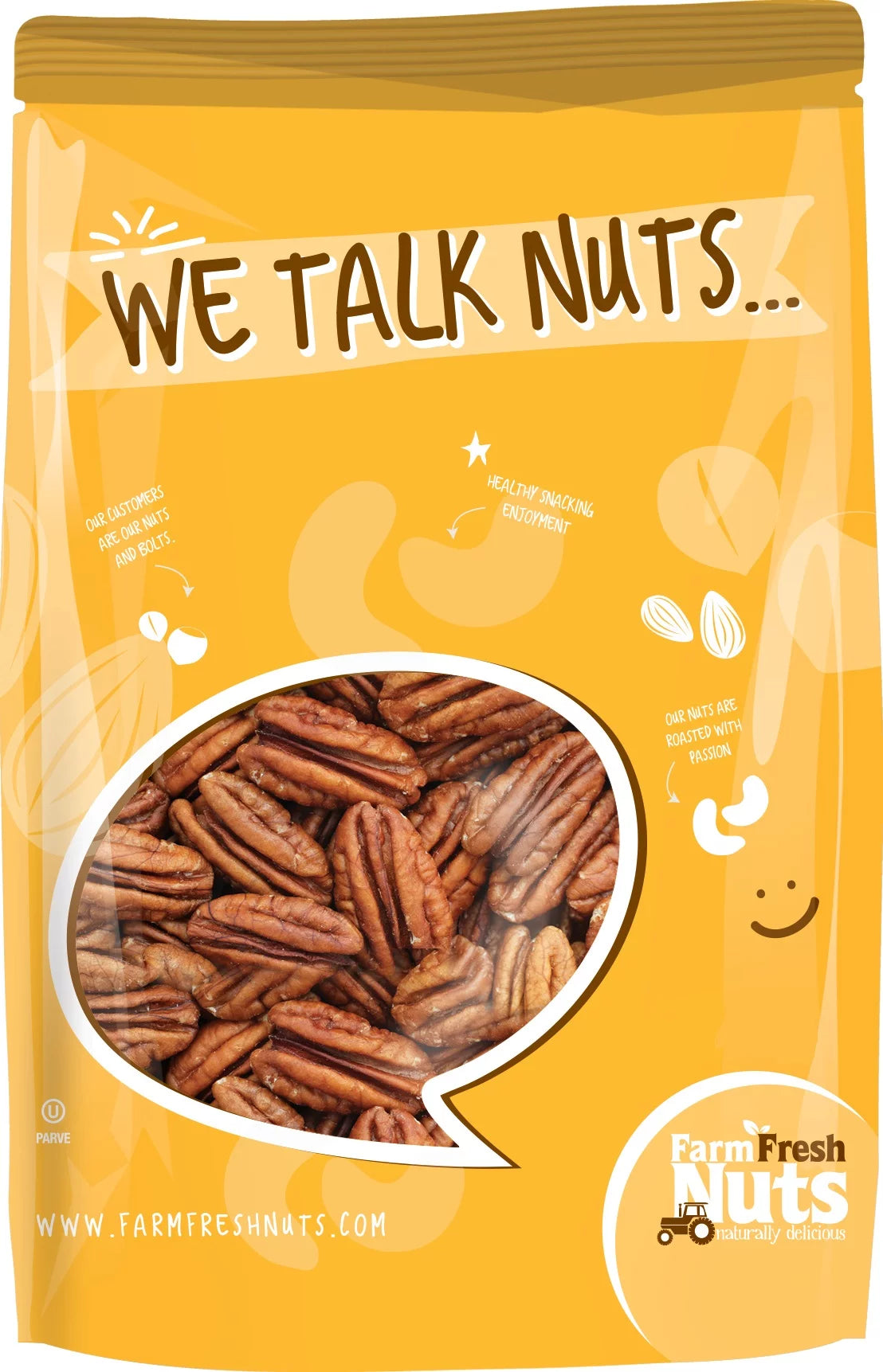 Dry Roasted Georgia Pecans Salted