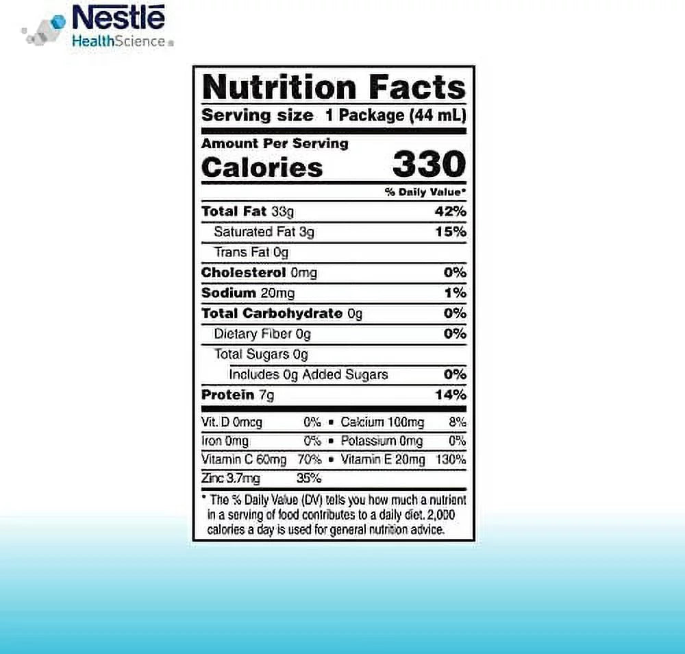 Nestle Resource Benecalorie Protein Liquid Supplement, 1.5 oz, 24 Ct M9666