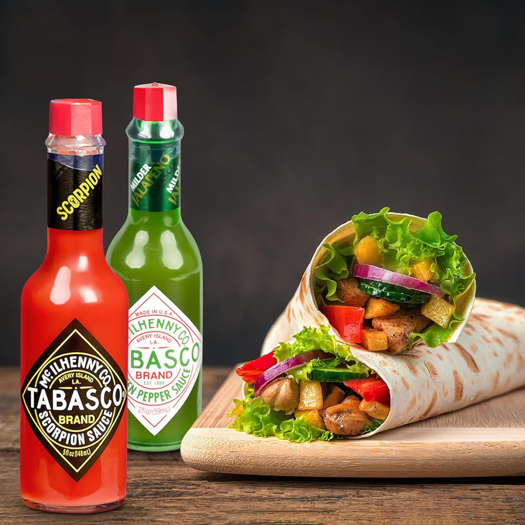 Tabasco Hot Sauce Scorpion Variety Pack, 2oz Bottles, 5 Flavors K57257