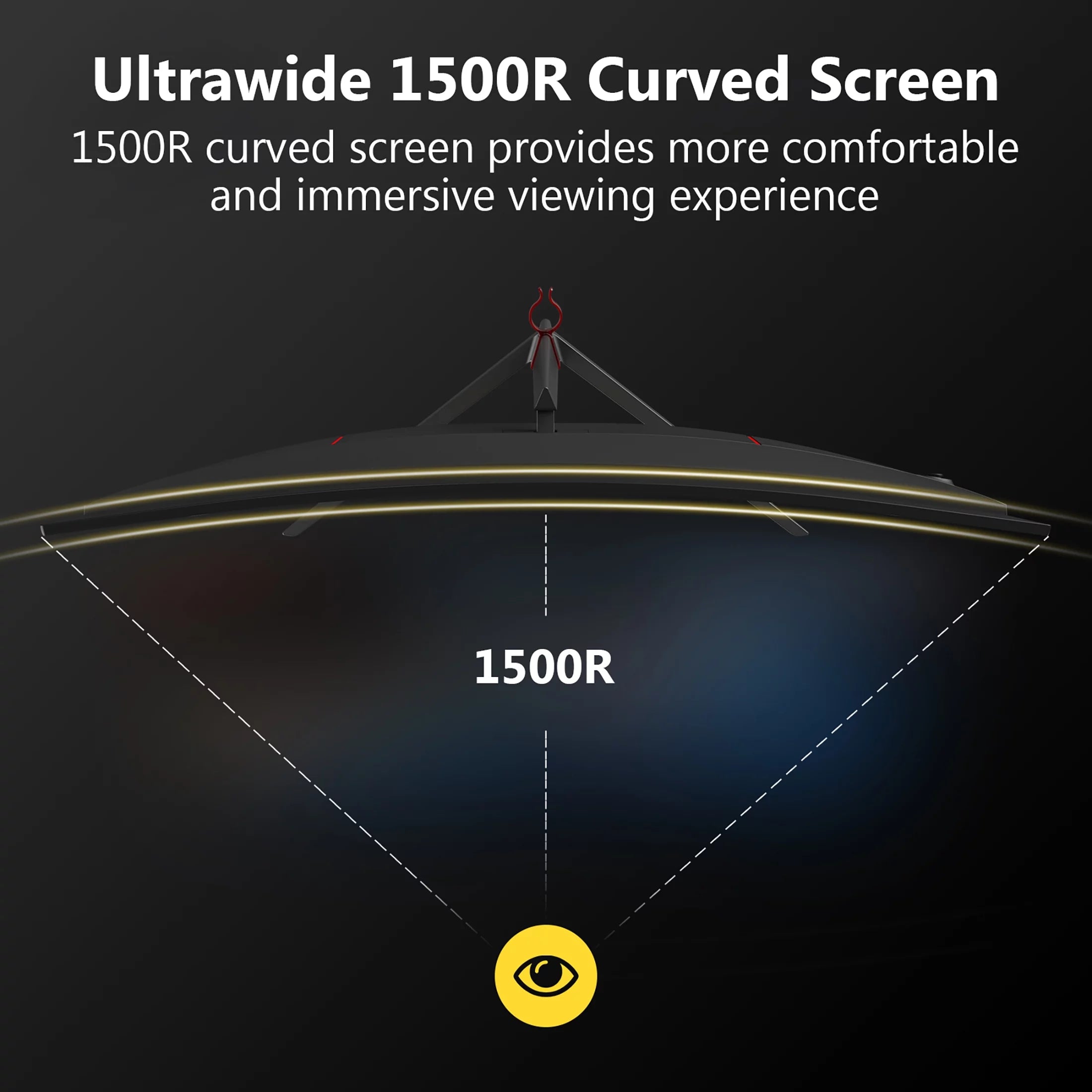 Z-EDGE UG27 27-Inch LED Curved Gaming Monitor 200Hz 1ms Full HD F74525