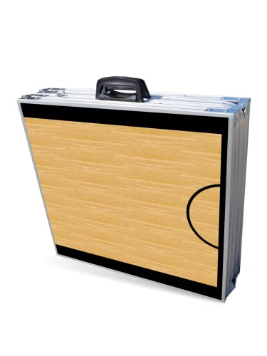 Folding Beer Pong Table 8ft Basketball Court Edition R75486