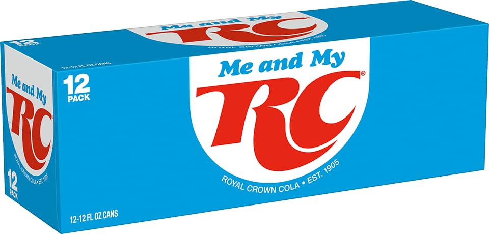 RC Cola Soda, 12 Fl Oz (Pack of 12) L30438