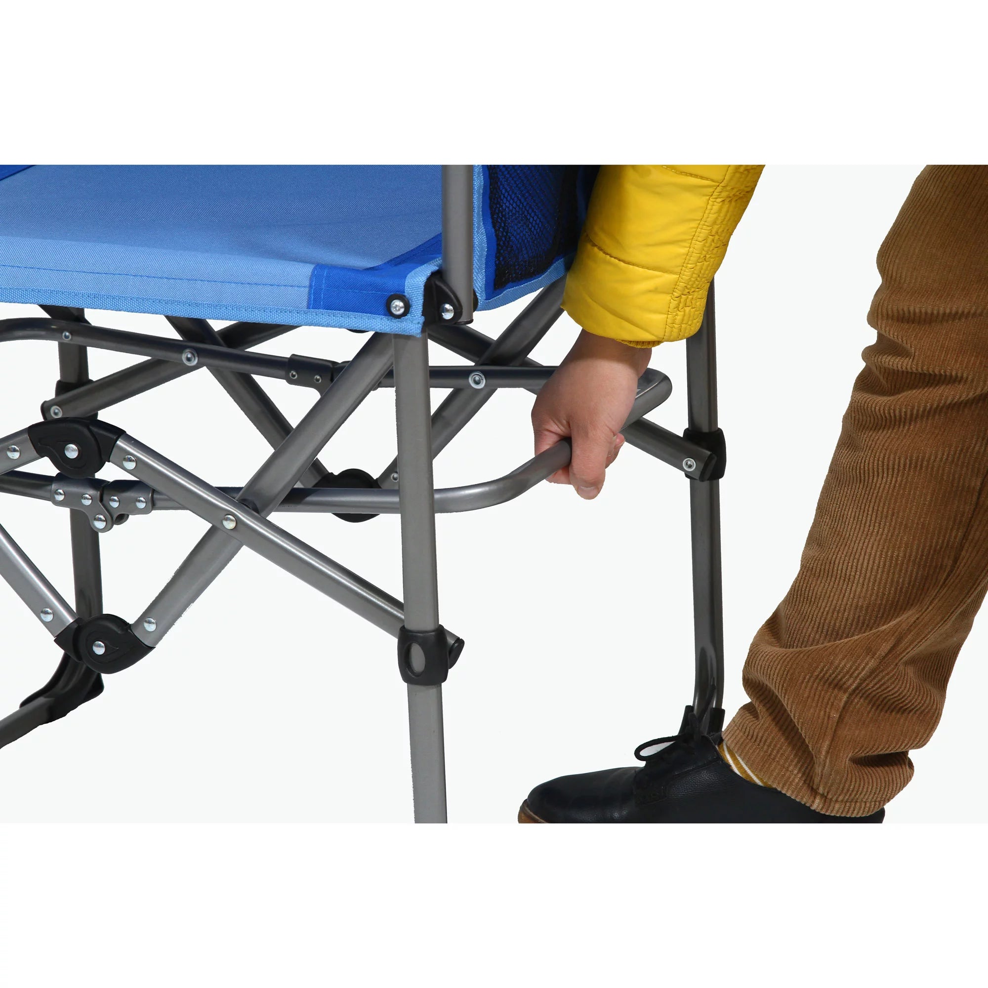 Kamp-Rite Outdoor Folding Director's Chair with Side Table P649