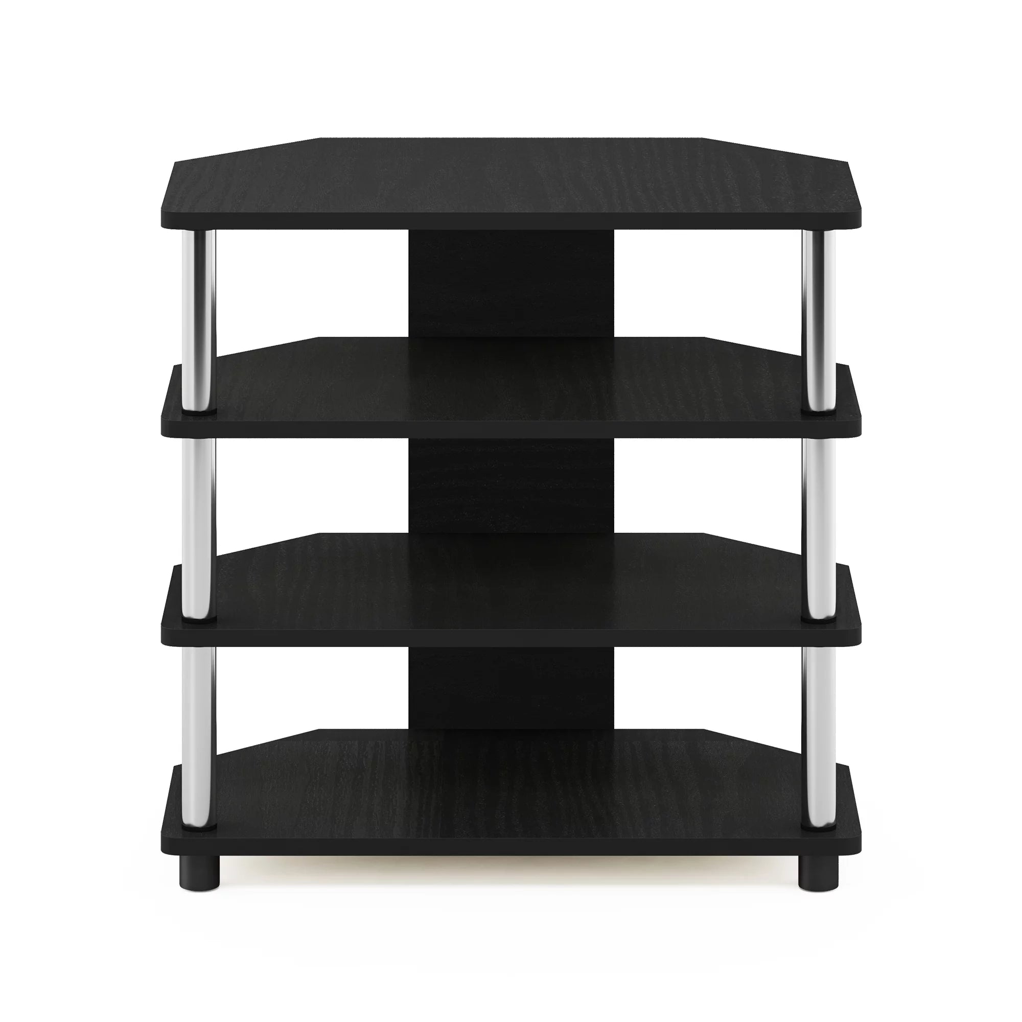 Furinno Econ 4-Tier Petite TV Stand, Americano C19812