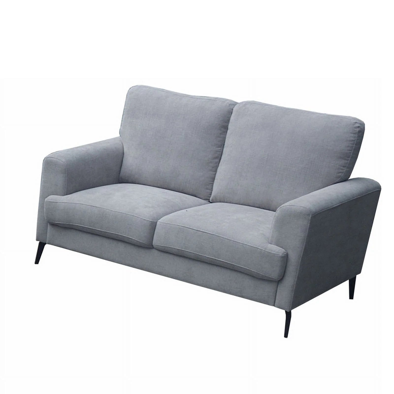 Pemberly Row Gray Chenille Sofa Loveseat Chair Set Z8818