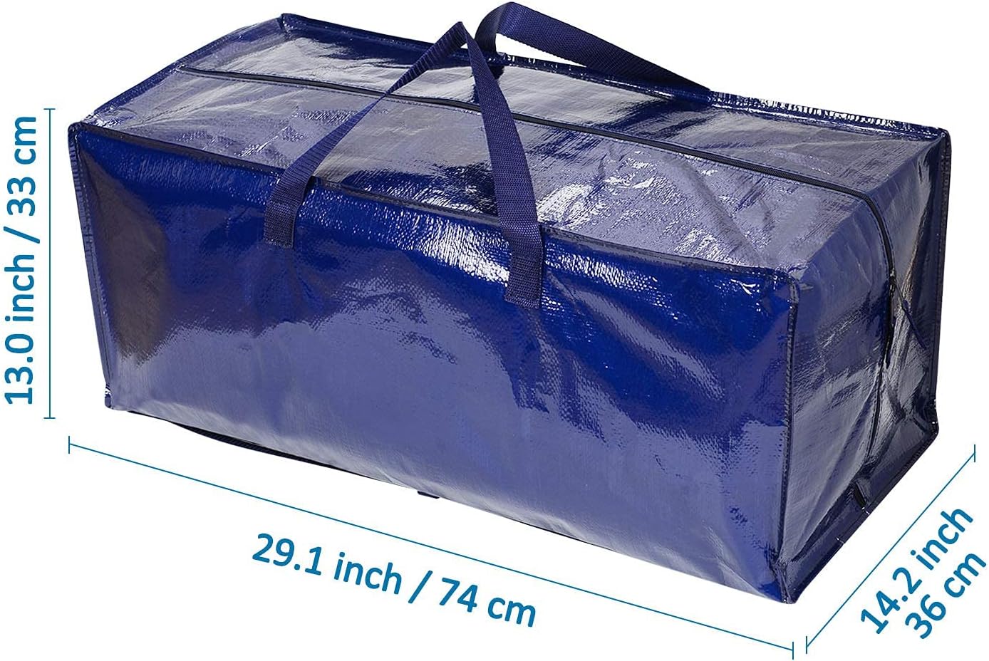 VENO 12 Pack Heavy-Duty Moving Bags with Backpack Straps and Label Pocket V563911