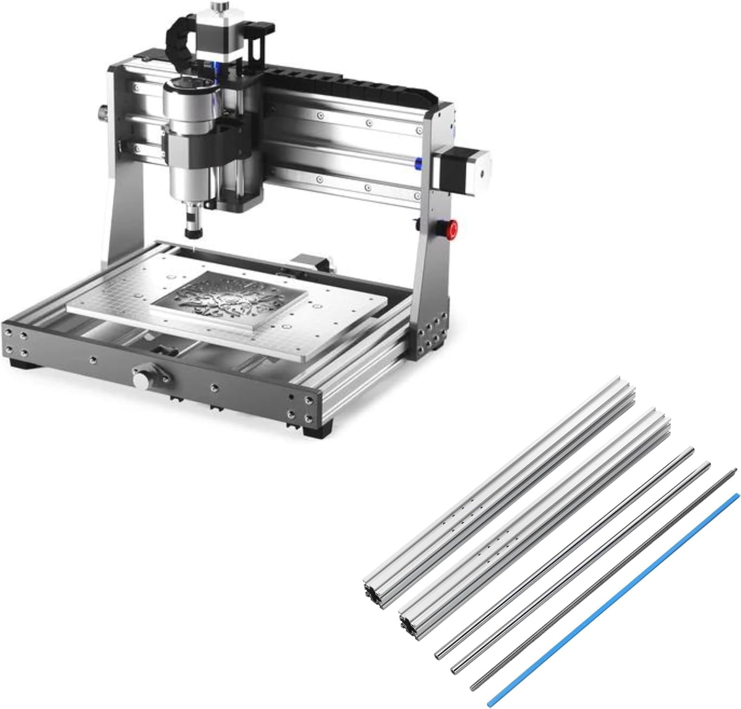 Genmitsu 3020-PRO MAX V2 CNC Router Machine + 3020 Y-Axis Extension Kit