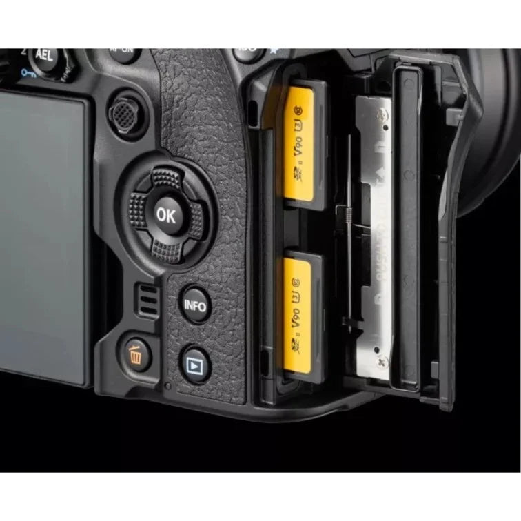 Olympus OM SYSTEM OM-1 20.4MP Mirrorless Camera with Lens, Black J55425