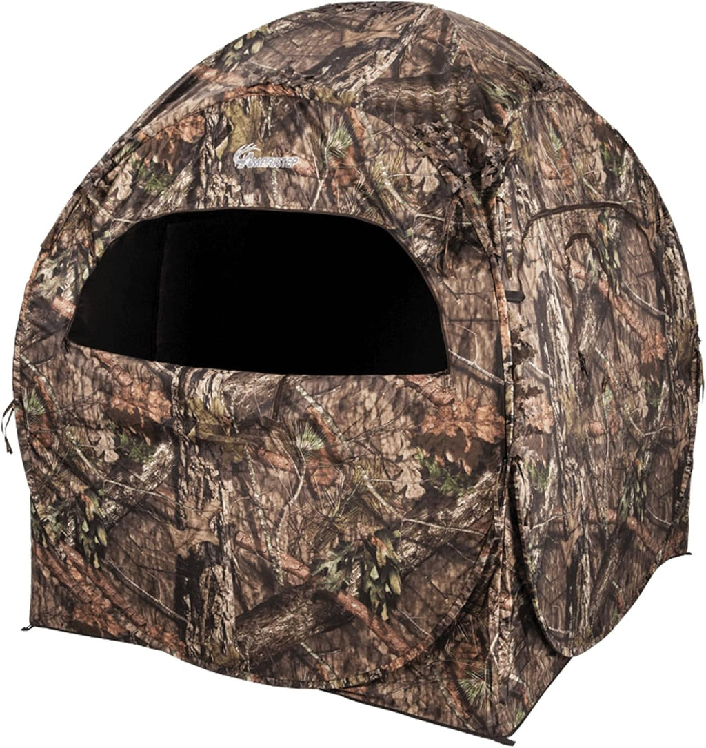 Ameristep Doghouse Run & Gun Hunting Blind, 2 Person, Mossy Oak Break-up Country Z309