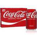 Coca-Cola Soda Soft Drink, 12 fl oz, 20 Pack
