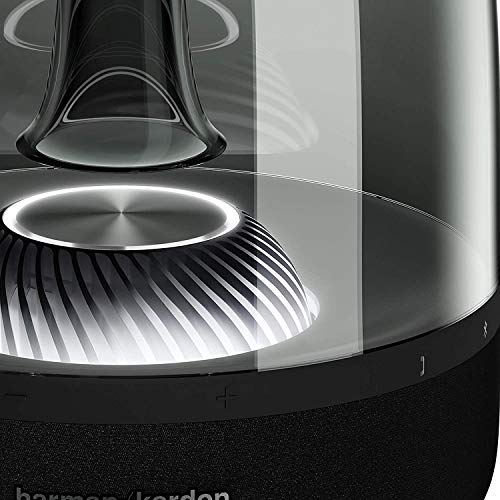 Harman Kardon Aura Studio 3 Wireless Speaker with Ambient Lighting, Black F373