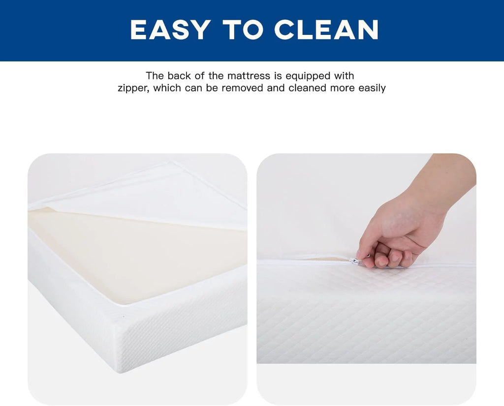 Twin 6 Inch Gel Memory Foam Mattress, Medium Firm, CertiPUR-US Certified Y2025