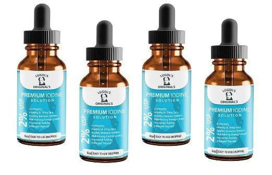 2% Lugols Iodine Solution Drops 4 oz T98960