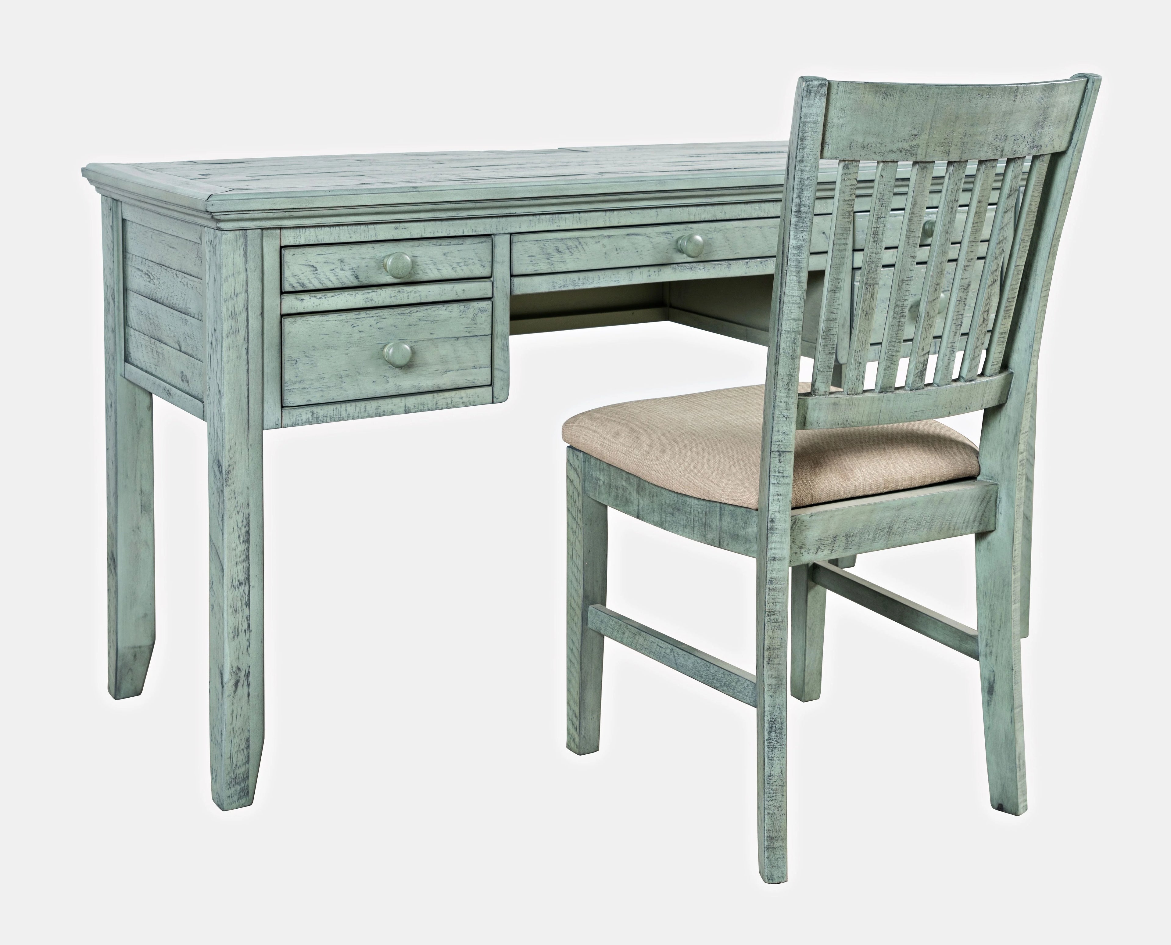 Jofran Rustic Shores Coastal USB Charging Desk and Chair Set N675