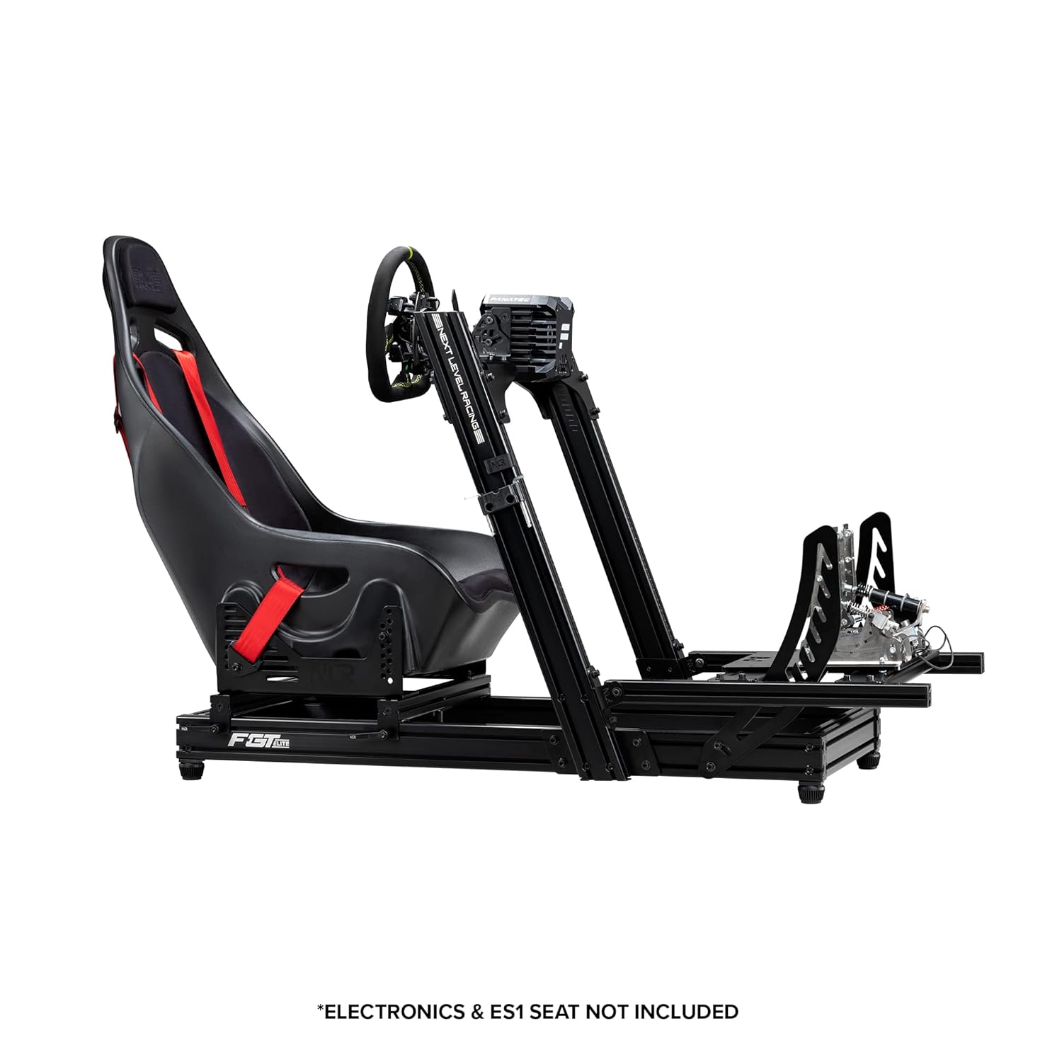 Next Level Racing F-GT Elite Lite Simulator Cockpit Front & Side Mount H7882